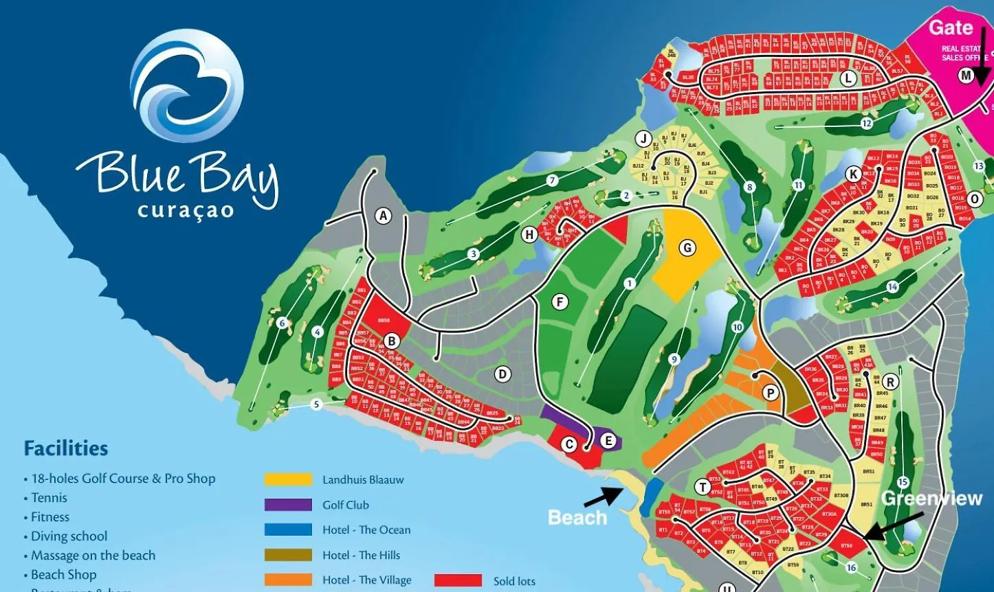 Blue Bay Resort Luxury Apartment Palm View 0*, Blue Bay Κουρασάο
